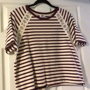 Old navy crop top (size large) (worn once)